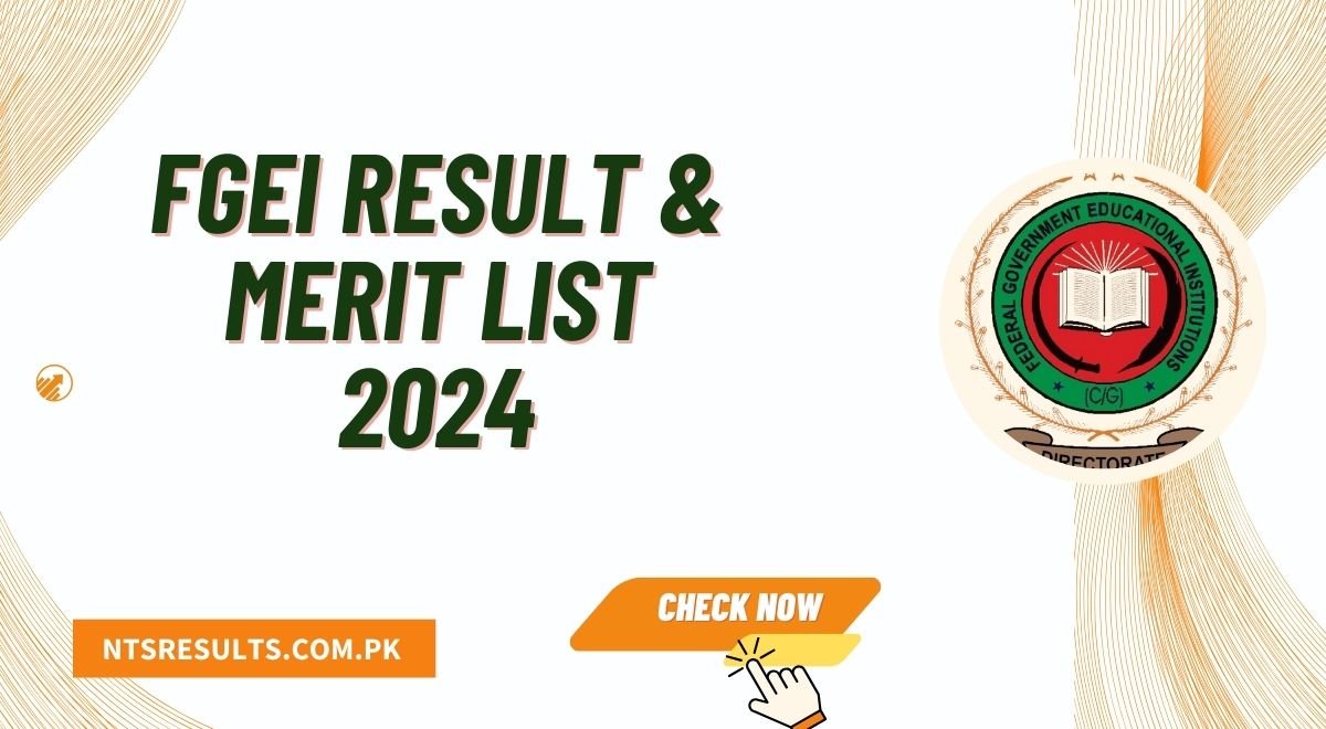 FGEI Result & Merit List 2024 Check Online