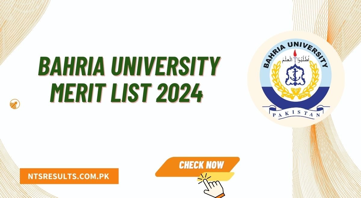 Bahria University Merit List 2024 1st, 2nd, 3rd, 4th Check Online