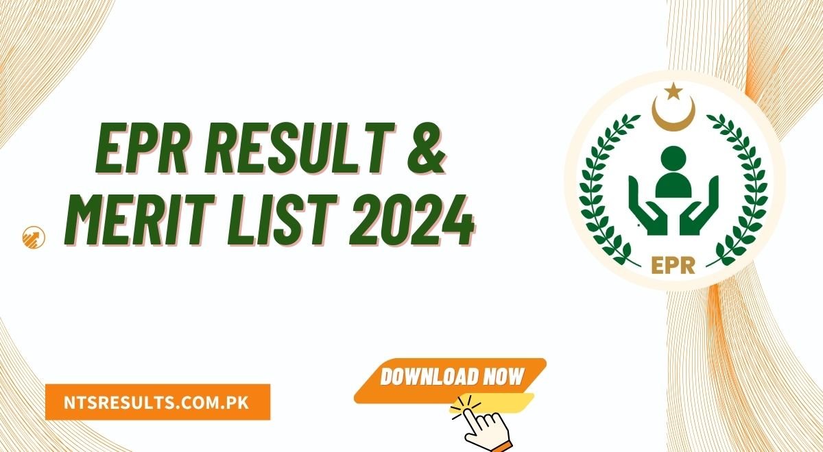 EPR Result & Merit List 2024 Download PDF