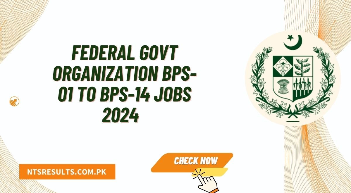 Federal Govt Organization BPS-01 to BPS-14 Jobs 2024 Apply Online @leaonejobs.pk