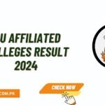 Punjab University Affiliated Colleges Result 2024 Announced