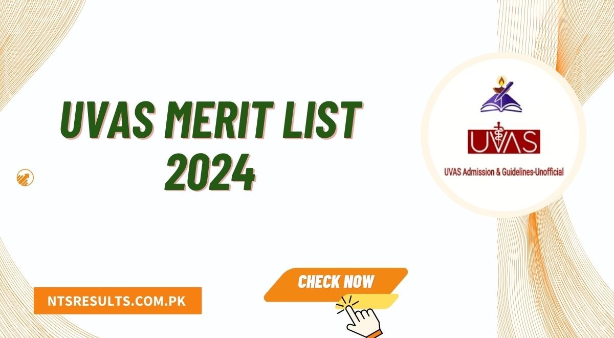 UVAS Merit List 2024 1st, 2nd, 3rd, 4th ,5th Check Online