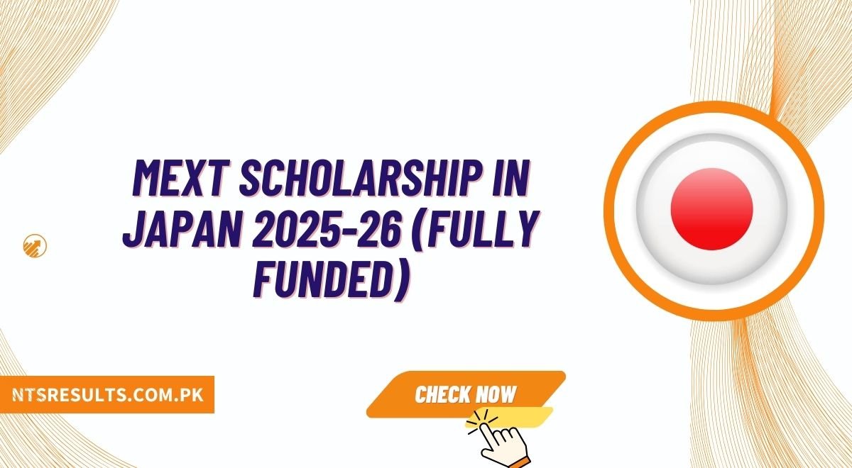 MEXT Scholarship in Japan 2025-26 (Fully Funded)