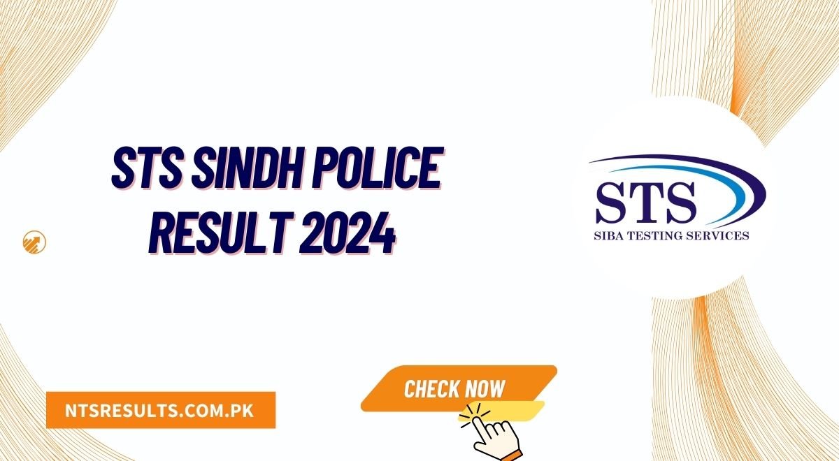 STS Sindh Police Written Test Result 2024 Announced